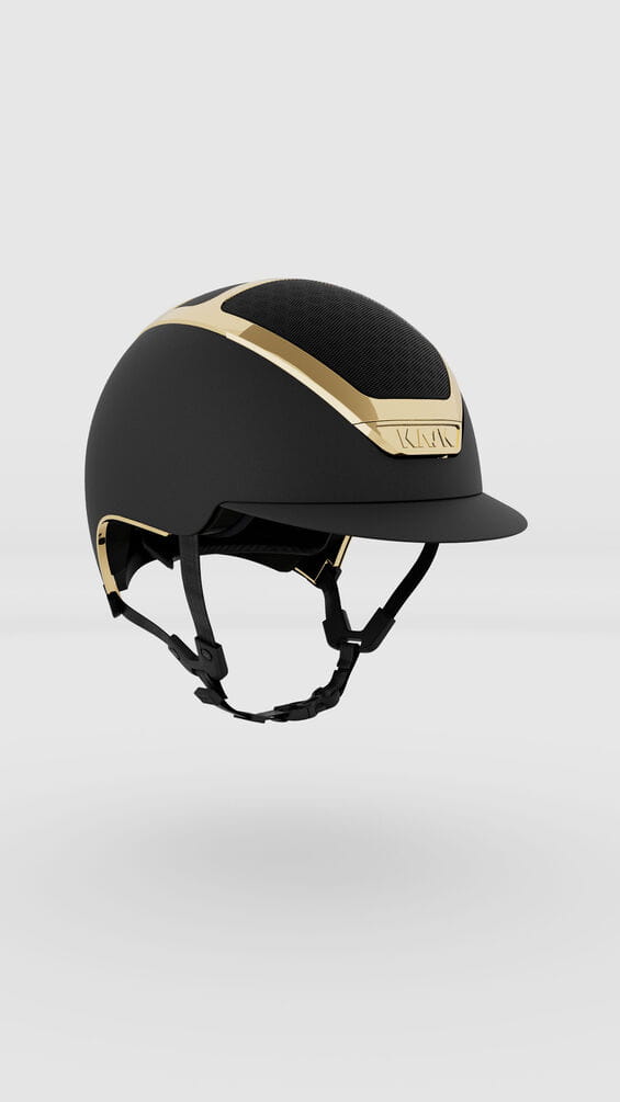KASK Dogma Chrome Black Gold - Cavalo